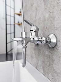 Tokito Смеситель для ванны Happo хром TOK-HAP-1014 – фотография-12