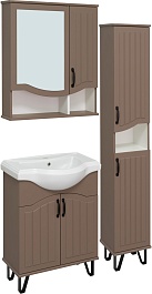 Runo Шкаф пенал Марсель 30 R беж – фотография-3