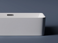 Ceramicanova Мебельная раковина Element 60 CN5025 белая – фотография-3