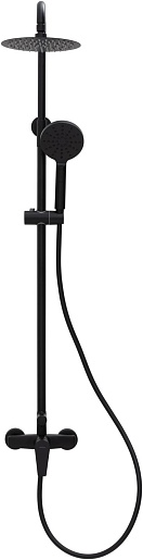 Allen Brau Душевая стойка Eclipse 5.E1006-31 черный матовый – фотография-2