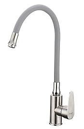 Frap Смеситель для кухни H48 F4448 сатин – фотография-1