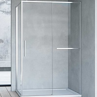 Vincea Душевой уголок Slim Soft 130x90 VSR-1SS9013CL профиль хром стекло прозрачное