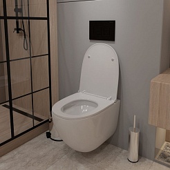 Teymi Унитаз подвесной Lina Vortex T40110 безободковый – фотография-9