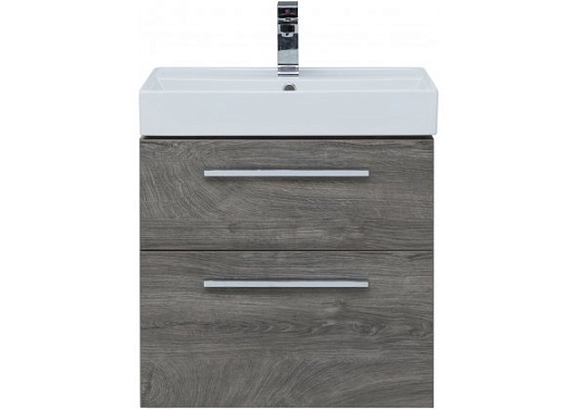 Aquanet Тумба с раковиной Nova 60 дуб рошелье – картинка-9