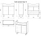 Misty Тумба с раковиной Амур 70 прямая – фотография-9