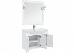 Aquanet Комплект мебели Валенса NEW 105 белый – фотография-2