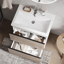 Vigo Мебель для ванной Cross 700-0-2 дуб давос натуральный – фотография-7