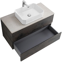 BelBagno Тумба с раковиной Molveno-46 100 подвесная ossido столешница KEP-100-MCO – фотография-7