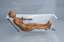 Ravak Акриловая ванна You 175 со скрытым переливом – фотография-3