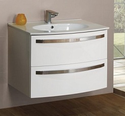 Cezares Тумба для умывальника Comfort 75 Bianco Lucido – фотография-1