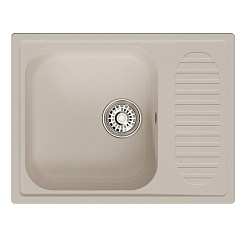 Mixline Мойка кухонная ML-GM18 белая – фотография-1