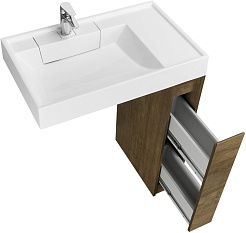 Акватон Тумба под раковину Лондри 20 дуб кантри – фотография-3