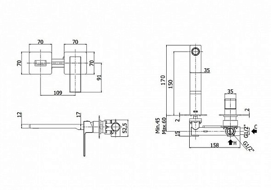 Paffoni Смеситель для раковины Elle EL104CR70 – фотография-2