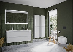 Sancos Мебель для ванной Norma 2.0 120-2 белый глянец – фотография-2