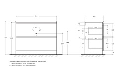 BelBagno Тумба под раковину Albano 100 напольная Pino Scania – фотография-6