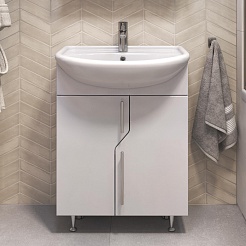 Vigo Тумба под раковину Turin 60 белая – фотография-2