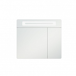 Corozo Зеркало-шкаф Остин 80/С, пайн белый – фотография-4