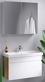 Aqwella Мебель для ванной Smart 80 дуб балтийский – фотография-1