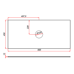 Зов Тумба с раковиной Кито 100 столешница подвесная белая/тростник – фотография-4