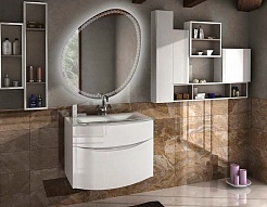 Cezares Мебель для ванной SIRIO 75 Bianco Lucido – фотография-4