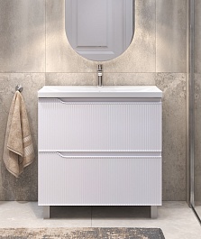 Vigo Мебель для ванной Neo 800-0-2 белая – фотография-7