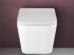 Ceramicanova Подвесной унитаз Metric Rimless CN3007 белый – фотография-2