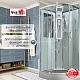 Avacan Душевая кабина 100/100 A2010LED прозрачная – фотография-20