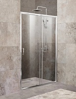 BelBagno Душевая дверь в нишу 110/125 UNIQUE-BF-1-110/125-C-Cr