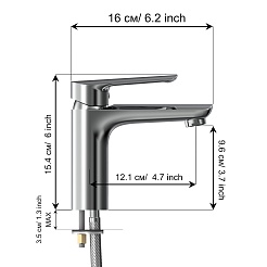 Tokito Смеситель для раковины TOKITO MISAWA хром TOK-MIS-1011 – фотография-4
