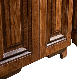 Водолей Тумба под раковину Дубэлла 65 орех – фотография-4