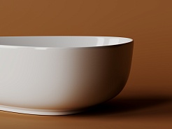 Ceramicanova Мебельная раковина Element 45 CN5026 белая – фотография-4