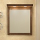 Opadiris Зеркало для ванной Мираж 65 с козырьком, орех – фотография-9