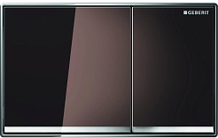 Geberit Кнопка смыва Omega 60 115.081.SQ.1 умбра – фотография-1