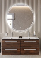 BelBagno Мебель для ванной Eco Cer-N 120 с 4 ящиками орех шоколад софт CZR-8095-120-2 ручки серые