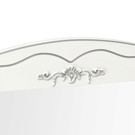  Зеркало для ванной Luise-II 100, белый матовый – картинка-5