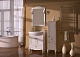 ASB-Woodline Мебель для ванной Флоренция 65 патина, серебро, массив ясеня – фотография-11