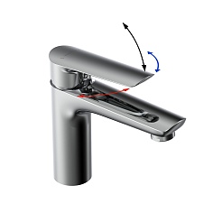 Tokito Смеситель для раковины TOKITO MISAWA хром TOK-MIS-1011 – фотография-3