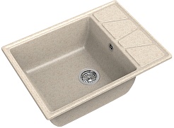 Granfest Мойка кухонная GF-V680L бежевый – фотография-1