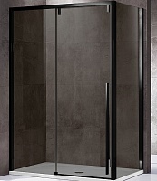 Vincea Душевой уголок Lugano 120x90 VSR-1L9012CGB-1 профиль черный стекло тонированное