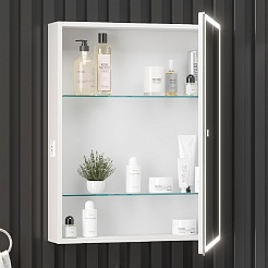 Onika Мебель для ванной Эвада 60 подвесная белая – фотография-17