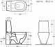 Керамин Унитаз-компакт Трино R безободковый с сиденьем дюропласт Slim с микролифтом – фотография-13