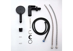 Aquatek Смеситель на борт ванны Ника AQ1844MB черный матовый – фотография-3