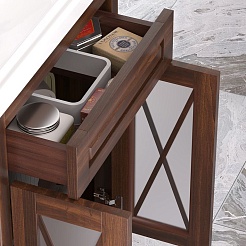 Comforty Мебель для ванной Палермо 60 светлый орех – фотография-5