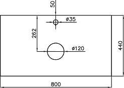 Style Line Тумба с раковиной Монако 80 Plus осина бел/бел лакобель – фотография-7