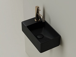 Ceramicanova Раковина Element 39/22 L CN5046MB чёрная матовая – фотография-5