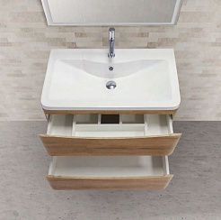 BelBagno Тумба с раковиной ACQUA 1000 Rovere Rustico – фотография-3