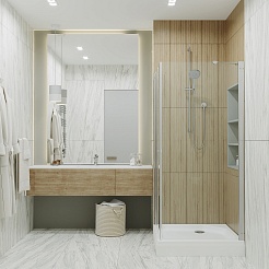 Triton Душевой уголок Форта-Хром 90/90 Щ0000054476 – фотография-3