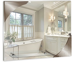 Mixline Зеркало Комфорт Лотос 59 – фотография-1