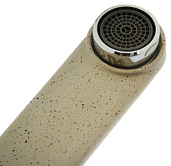 Frap Смеситель для кухни H5408 F5408-10 бежевый – фотография-3