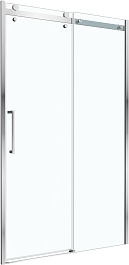 BelBagno Душевая дверь в нишу Marino MARINO-2-BF-1-110-C-CR 110x195 профиль хром стекло прозрачное – фотография-1